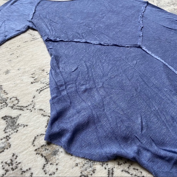 Free People Intimately 3/4 Sleeve Weekend Top - Picture 2 of 4